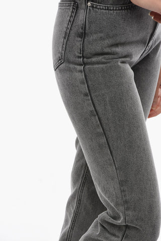BIRGER CHRISTENSEN Jeans LYNN Straight Fit Effetto Acid Wash 20cm