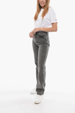 BIRGER CHRISTENSEN Jeans LYNN Straight Fit Effetto Acid Wash 20cm