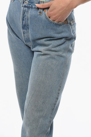 LEVI'S Jeans Loose Fit a Vita Alta