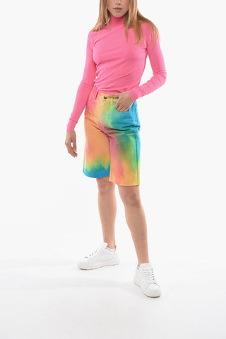 Rainbow-Effect Shorts