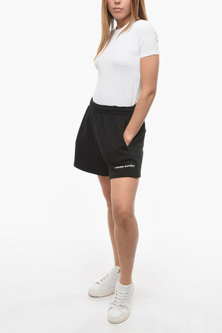 BIRGER CHRISTENSEN Logo Embroidered RODA Shorts with 2 Pockets