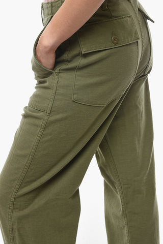 High Waist Wide Leg Utility Pants