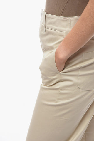 Pantaloni Palazzo TRE  con Abbottonatura Nascosta