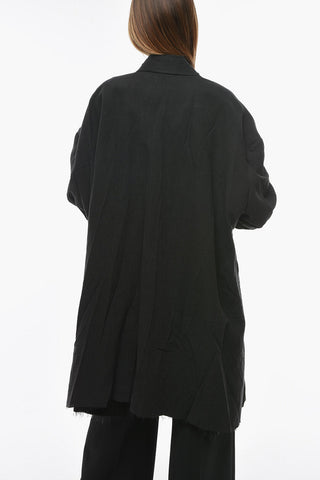 UNIFIT Linen Oversized Double Breasted Blazer