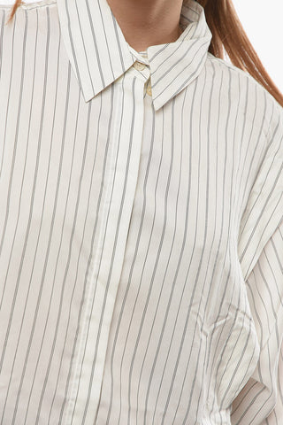 Striped Silk Blend SOTALKI Shirt