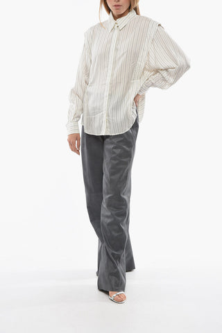 Striped Silk Blend SOTALKI Shirt