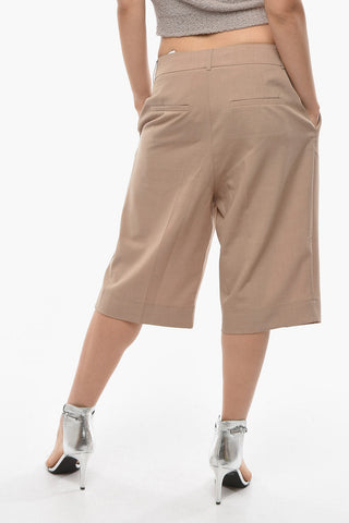Low Waist Double Pleat PRINCE Shorts