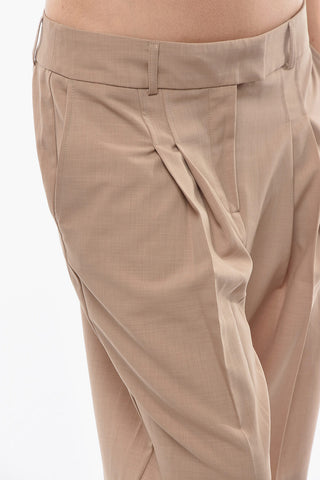 Low Waist Double Pleat PRINCE Shorts