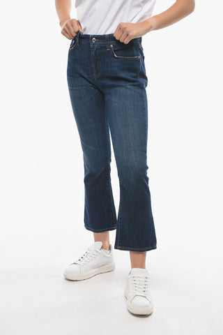 Jeans Crop CLAR in Denim Stretch 21cm