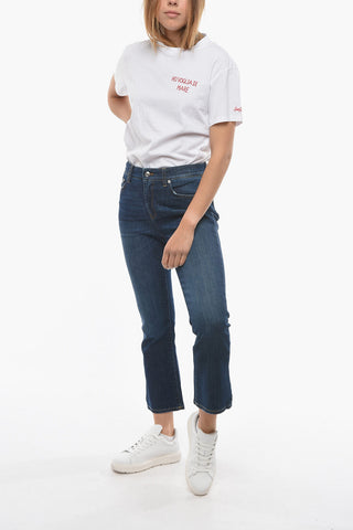 Jeans Crop CLAR in Denim Stretch 21cm