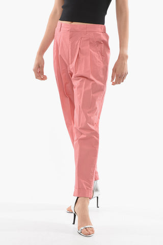 Pantaloni PREPPY Doppia Pinces ad Orlo con Risvolto
