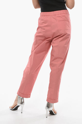 Pantaloni PREPPY Doppia Pinces ad Orlo con Risvolto
