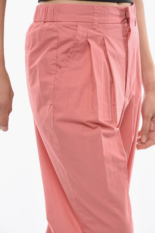 Pantaloni PREPPY Doppia Pinces ad Orlo con Risvolto