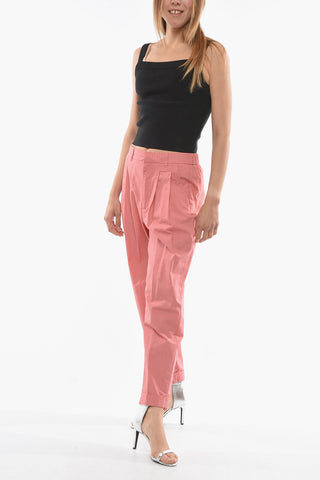 Pantaloni PREPPY Doppia Pinces ad Orlo con Risvolto