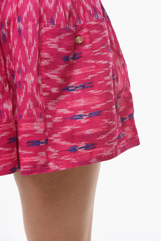 ETOILE Shorts Wide Leg LEDORIA con Pieghe