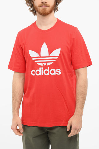 Logo Print TREFOIL Short Sleeved T-shirt