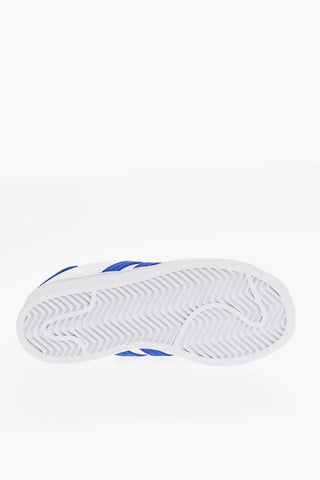Lace-up SUPERSTAR Sneakers with Side Stripes