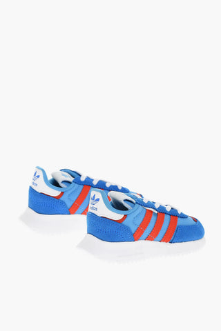 Lace-up RETROPY F2 Sneakers with Side Stripes