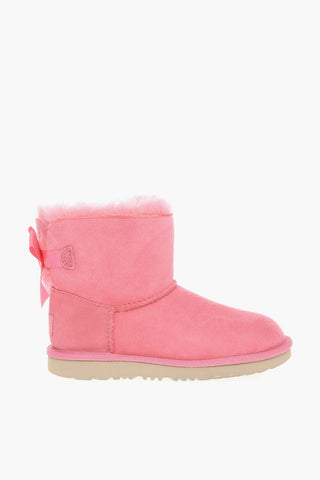 Suede MINI BAILEY BOW II Boots with Decorative Bow