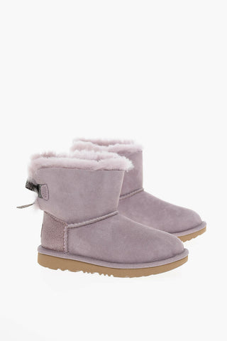 Suede MINI BAILEY BOW II Boots with Internal Fur