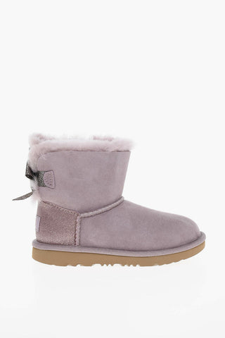 Suede MINI BAILEY BOW II Boots with Internal Fur