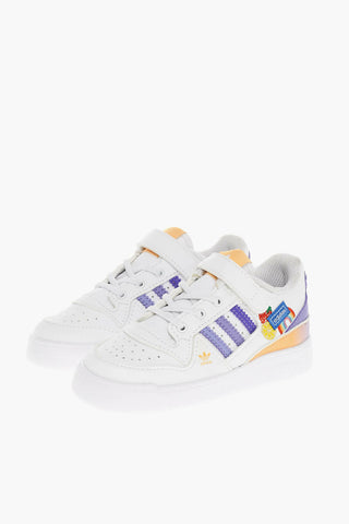 Lace-up FORUM LOW EL I Sneakers with Multicolored Embroidery