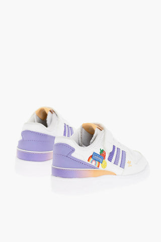 Lace-up FORUM LOW EL I Sneakers with Multicolored Embroidery