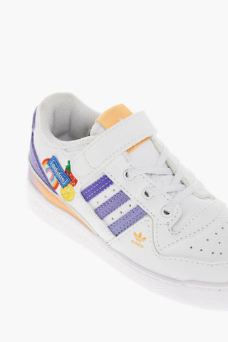 Lace-up FORUM LOW EL I Sneakers with Multicolored Embroidery