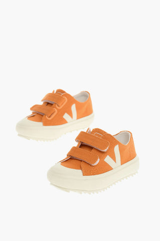 Lace-up SMALL FLIP Sneakers with Logo Print
