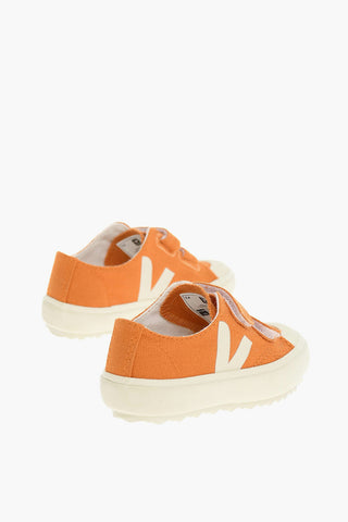 Lace-up SMALL FLIP Sneakers with Logo Print