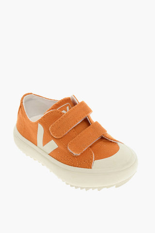 Lace-up SMALL FLIP Sneakers with Logo Print