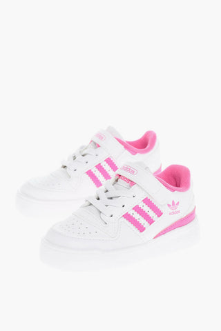 FORUM LOW I Lace-up Sneakers with Logo Print
