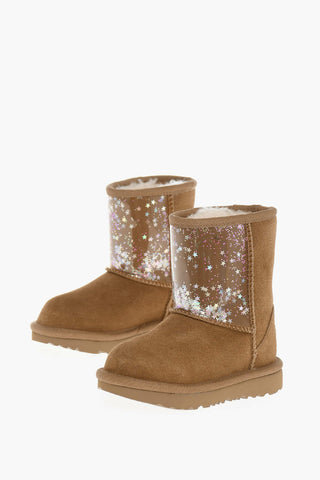 Suede CLASSIC II CLEAR Boots with Insert