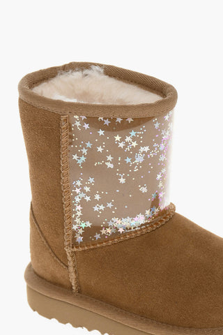 Suede CLASSIC II CLEAR Boots with Insert