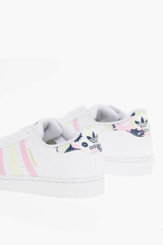 Sneakers SUPERSTAR Allacciate con Righe Laterali