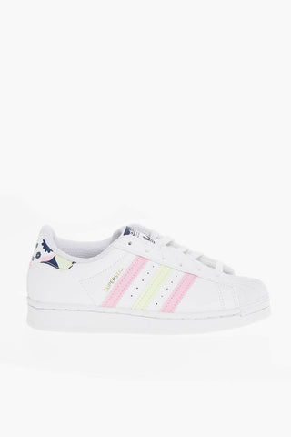Sneakers SUPERSTAR Allacciate con Righe Laterali