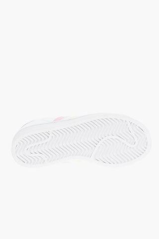 Lace-up SUPERSTAR Sneakers with Side Stripes