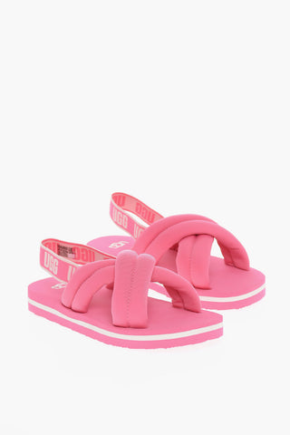EVERLEE Slides with Logoed Elastic Band