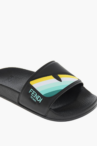 Slides in Gomma con Stampa Logo Multicolor