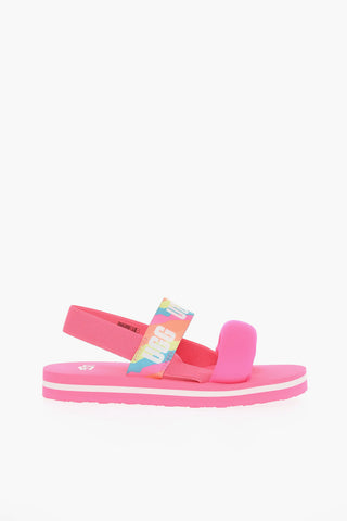 Padded K ZUMA Slides with Logoed Band
