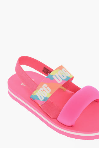 Padded K ZUMA Slides with Logoed Band