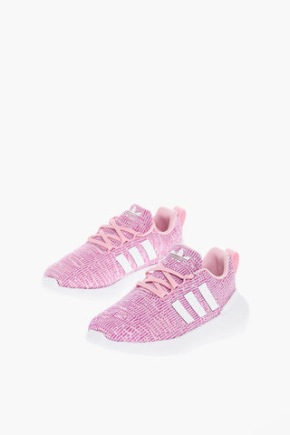 Lace-up SWIFT RUN Sneakers with Side Stripes