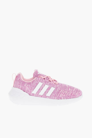 Lace-up SWIFT RUN Sneakers with Side Stripes