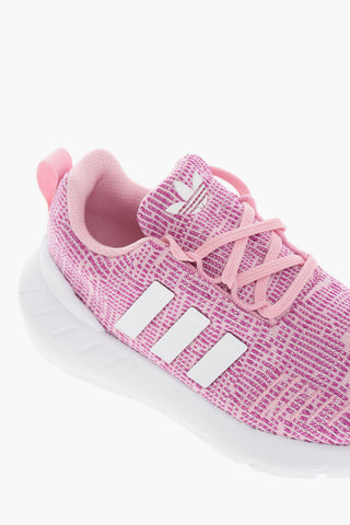 Lace-up SWIFT RUN Sneakers with Side Stripes