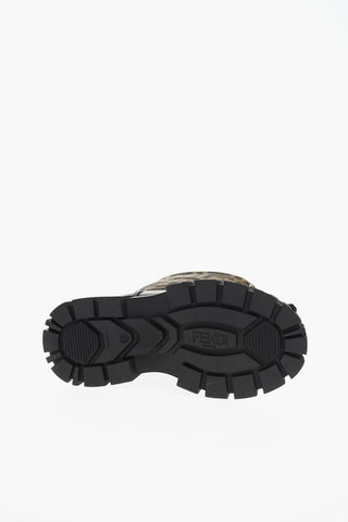 Drawstringed Snow Boots with FF Monogram