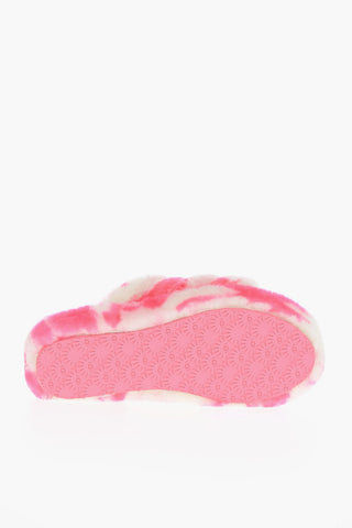 Sandali Shearling T FLUFF con Banda Logata