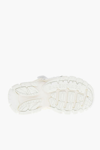 TRACK Sandals with Cut-out Detailing and Velcro Fastening