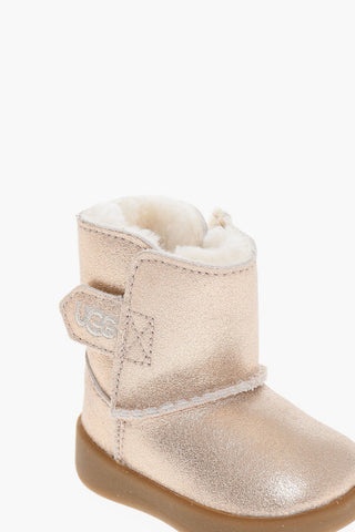 Sheepskin KEELAN Boots with Embroidered Logo
