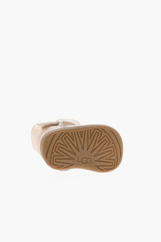 Sheepskin KEELAN Boots with Embroidered Logo
