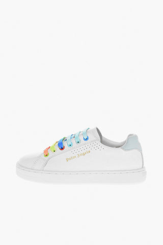 Calfskin PALM 1 Sneakers with Multicolored Laces